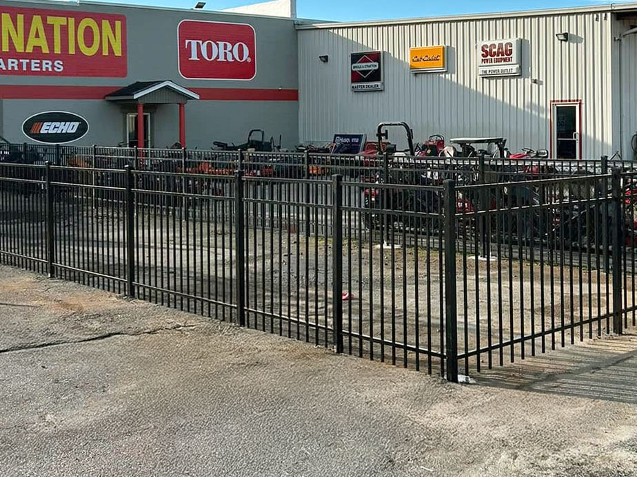Commercial Aluminum Fence Company In Charlotte Metro Area
