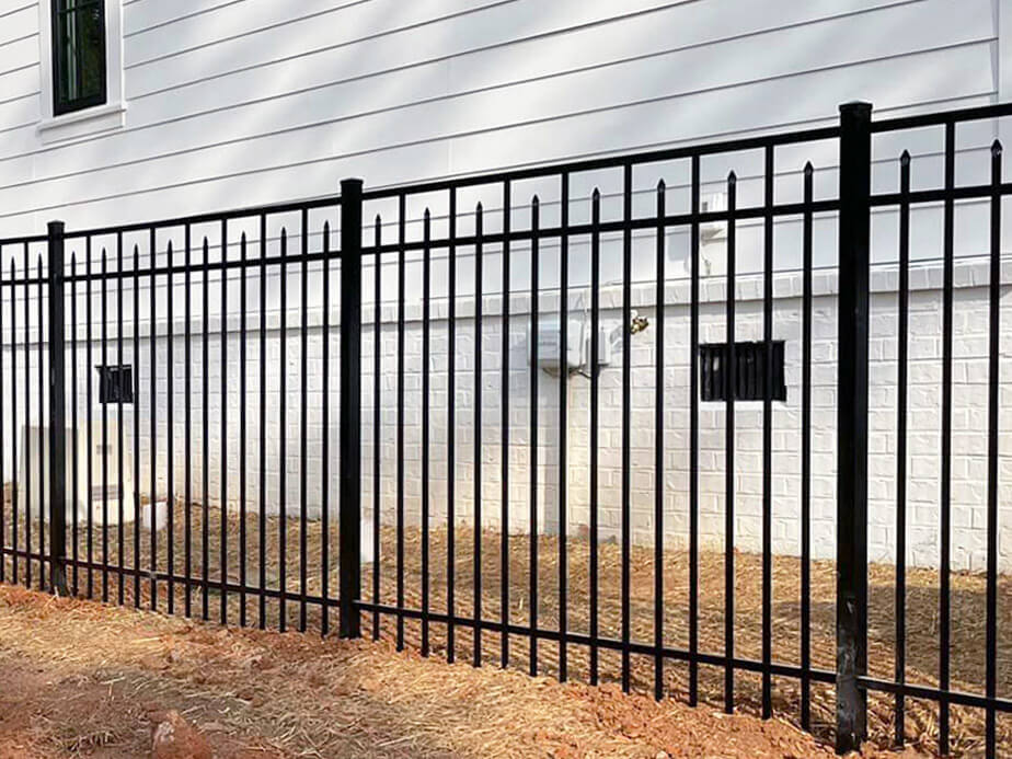 Aluminum decorative fencing in Mooresville North Carolina