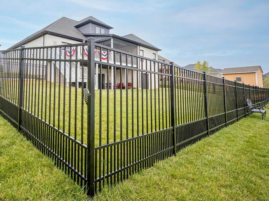 Aluminum pet fencing in Mooresville North Carolina