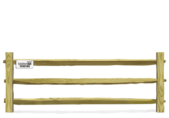 Farm Split Rail fence in the Charlotte Metro Area area.