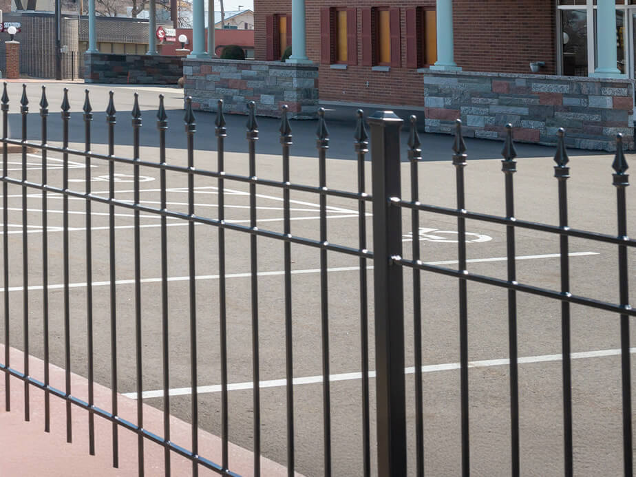Commercial Ornamental Iron Fence Company In Charlotte Metro Area