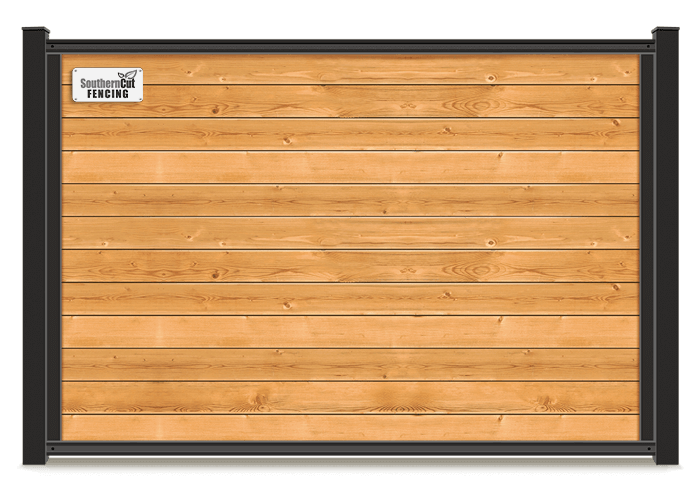 Custom Mixed Material Fence in the Charlotte Metro Area area.