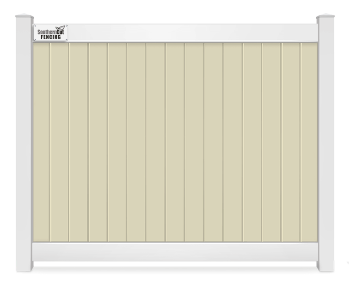 Vinyl split rail farm fence contractor in Charlotte Metro Area