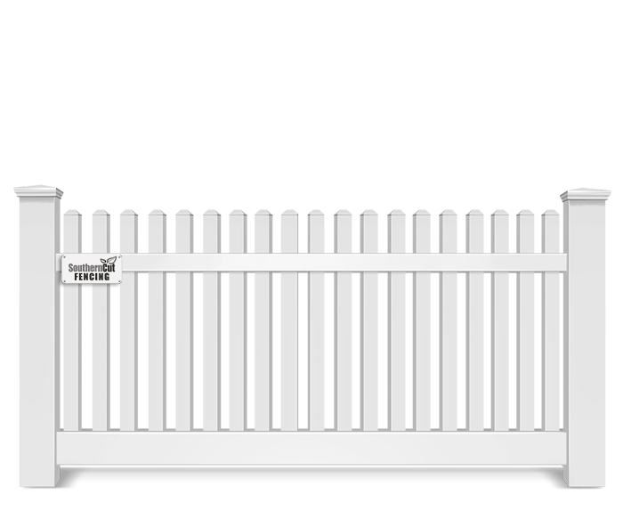 Vinyl picket fence contractor in Charlotte Metro Area