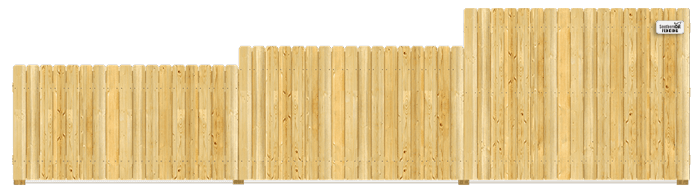 Residential Wood fence height options Charlotte Metro Area